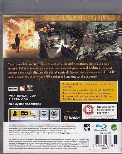 Fear First Encounter Assault Recon - PS3 (B Grade) (Genbrug)